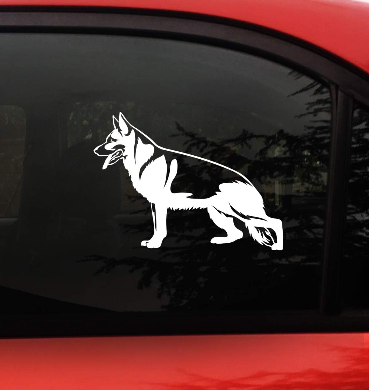 German shepherd car stickers Clearance
