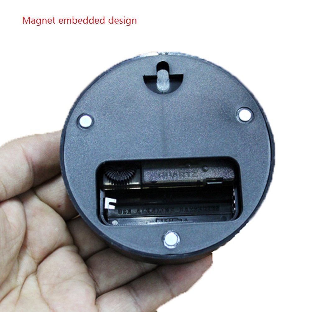 Hxfbyqrjh Nevera Reloj Retro Antiguo Refrigerador Reloj De Pared ...