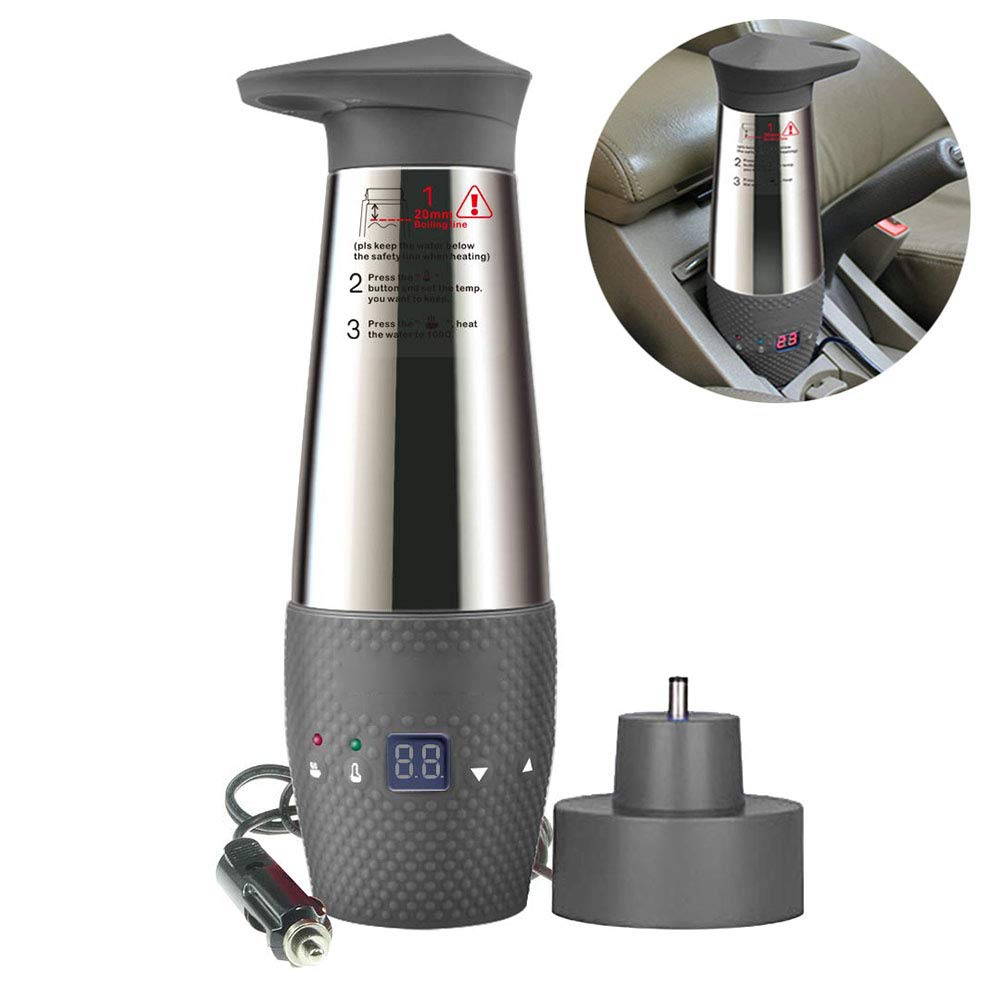 The 10 Best Car Cigarette Lighter Dc12v Electric Kettle Boil Water Heating Cup Auto Travel