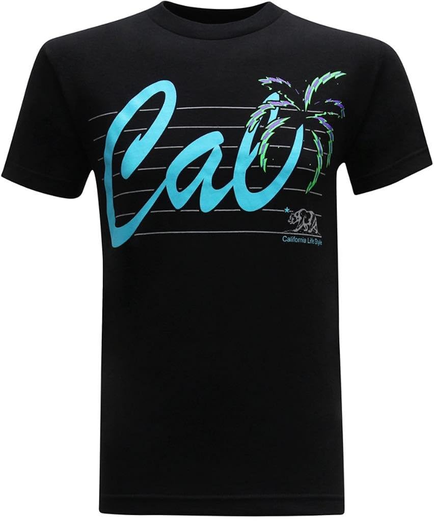 California Republic Cali Neon T Shirt 2890 Jznovelty