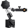Neoteck Magnetic Base Stand Indicator Holder for Test Indicator Gauge Nano-90lbs/40kg Tensile Force
