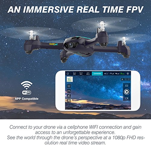 HUBSAN X4 H216A Wifi Drone GPS APP Compatible FPV Drone with 1080P HD