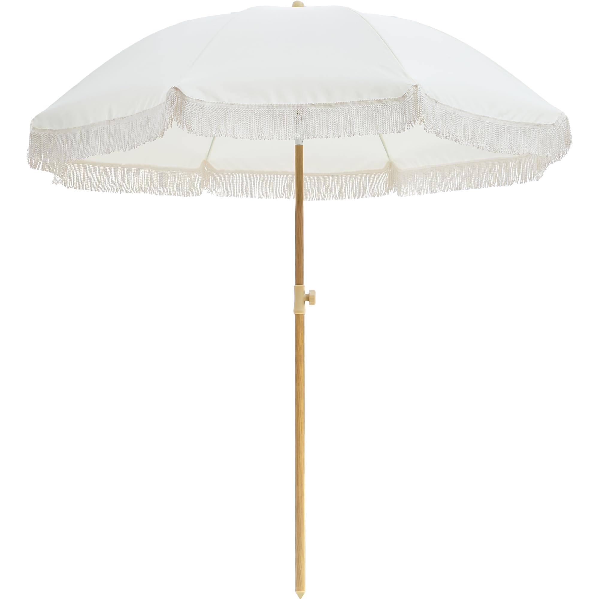 Photo 1 of Aohanoi Outdoor Umbrella - Sun Protection, Rain Resistant, Windproof with Manual Open-Close Feature - Ideal for Beach, Camping, and Picnics.