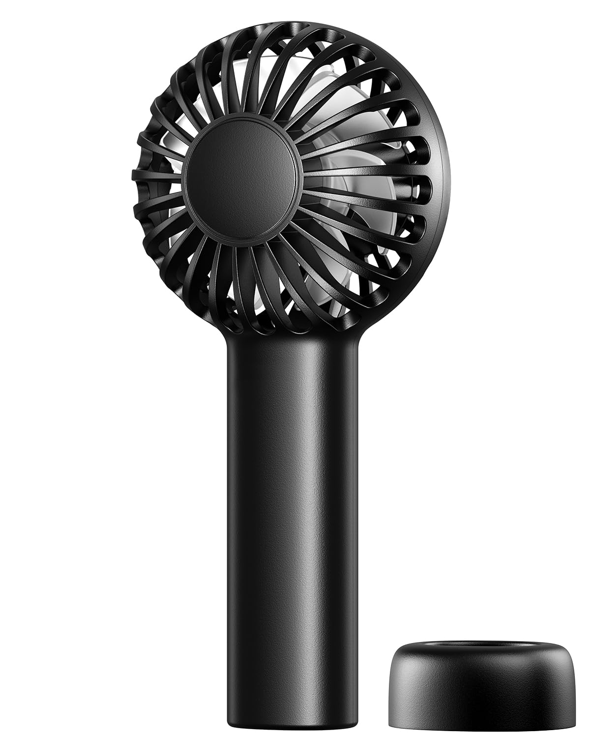 Photo 1 of SWEETFULL Mini Portable Fan - Rechargeable Handheld Fan, 3 Speeds Personal Hand Gifts for Travel Essentials, Lash, Makeup, Eyelash, Kids, Girls, Women - USB, Cute Design Black