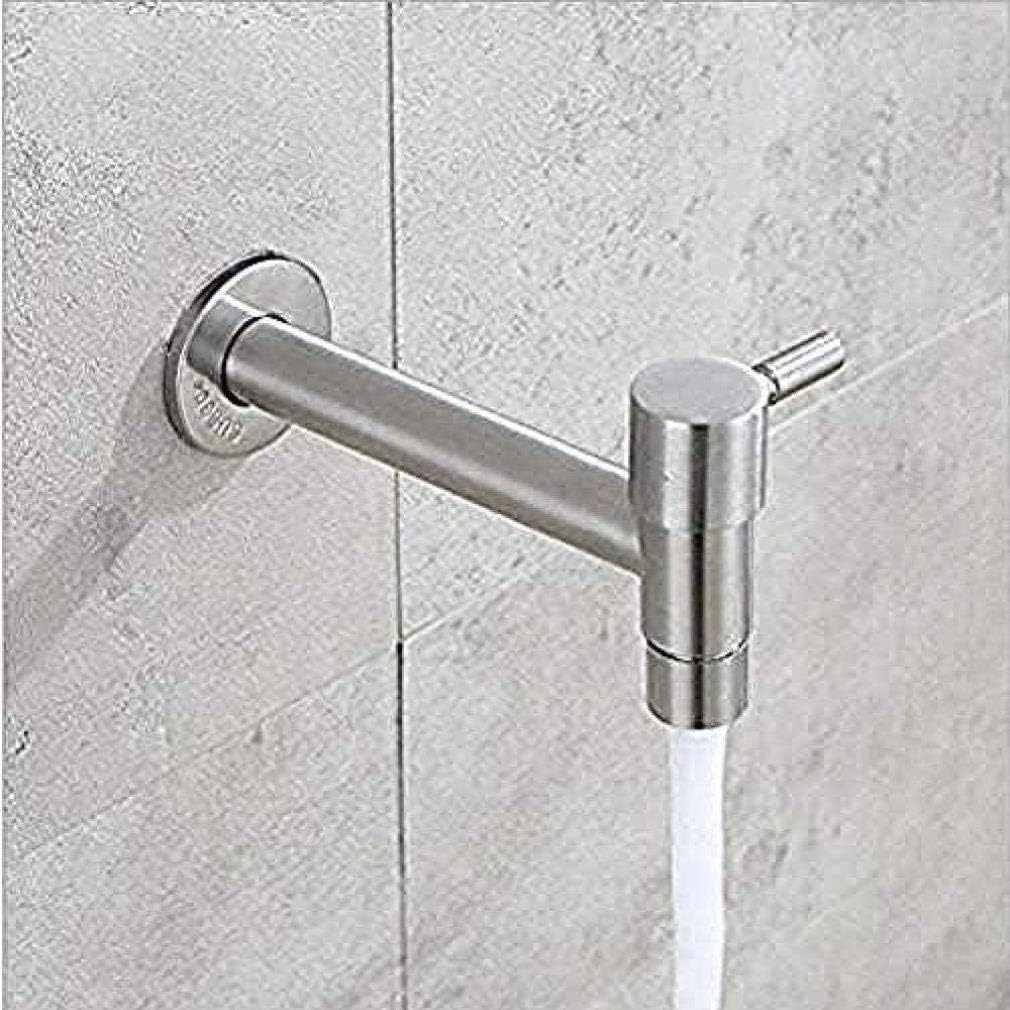 WXX Wasserhahn Wandarmatur Bad Küchenarmatur Edelstahl schnell zu