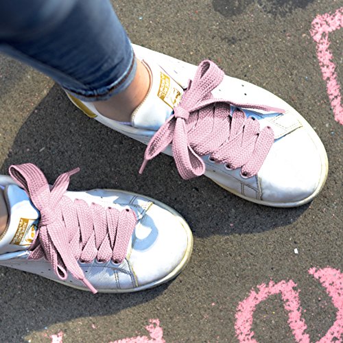 Mercury + Maia Extra Wide Shoelaces Flat Athletic Fat Shoelaces