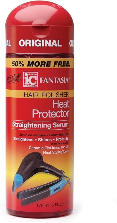 Fantasia IC Polisher 4 oz + 2 oz Straightening Serum Silicone Aloe Vitamin E