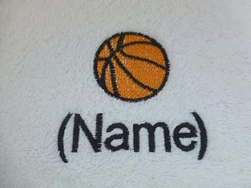 Serviette De Bain Serviette De Bain Avec Un Logo De Basket