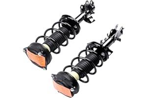 Complete Struts Shock Absorbers Fits for 2007 2008 2009 2010 2011 2012 for Nissan Versa cciyu 172352 172351 Quick Struts Assembly Front Pair Struts FWD