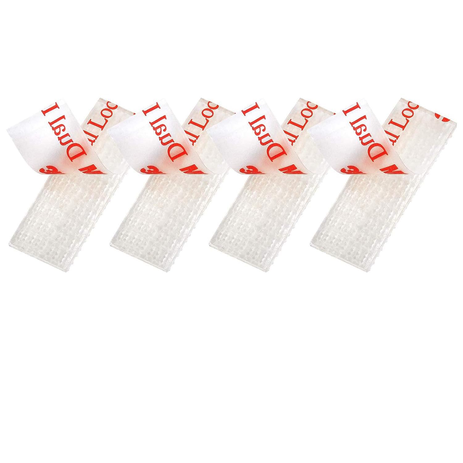 Photo 1 of YiePhiot EZ Pass/IPass/IZoom/SunPass Mounting Strips 4 Pcs (2 Sets), Peel and Stick Adhesive Strips Dual Lock Tape (4)