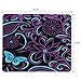 iColor Purple Flower Anti-Slip Mouse Pad Mice Pad Mat Mousepad For Office, Computer, Laptop & Mac Optical Laser Mouse- Durable & Comfortable & Lightweight For Easy Typing & Pain Relief MP-029