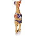 Charming Pet Squawkers Henrietta Latex Rubber Chicken Interactive Dog Toy, Large