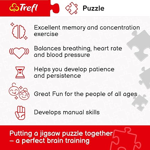 Trefl 2000 Piece Jigsaw Puzzle - Merano Italy Street Scene DIY Puzzle For Adults & Teens