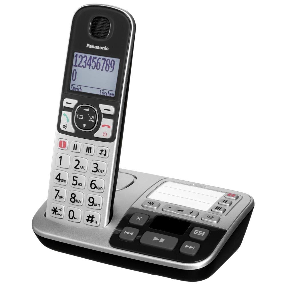 Panasonic Kx-Tge520Gs Argent-Noir [Version Allemande]