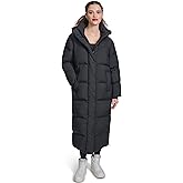Champion Womens Extra Long Quilted Puffer Jacket With Hood