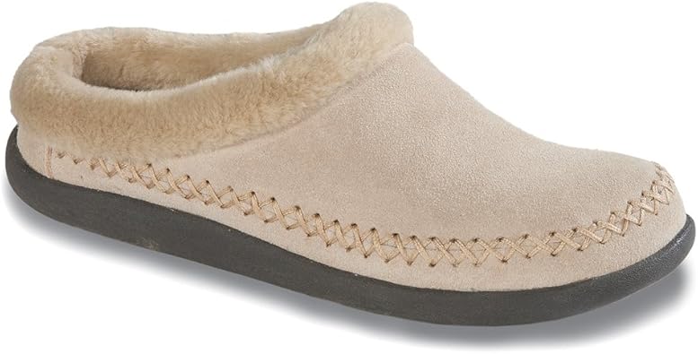suede mule slippers women's