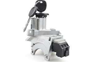 YLB.&CO 924-715 US-312L 924-713 Ignition Assembly | Lock Cylinder Switch & Cylinder Housing & Starter Switch | Compatible with Chevy Silverado Suburban GMC Sierra Cadillac 2001 2002 2003 2004 2005 2006 2007