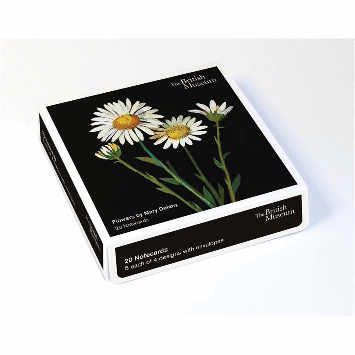 Museums & Galleries - 20 Notecards & Envelopes Boxed (Flowers by Mary Delany)