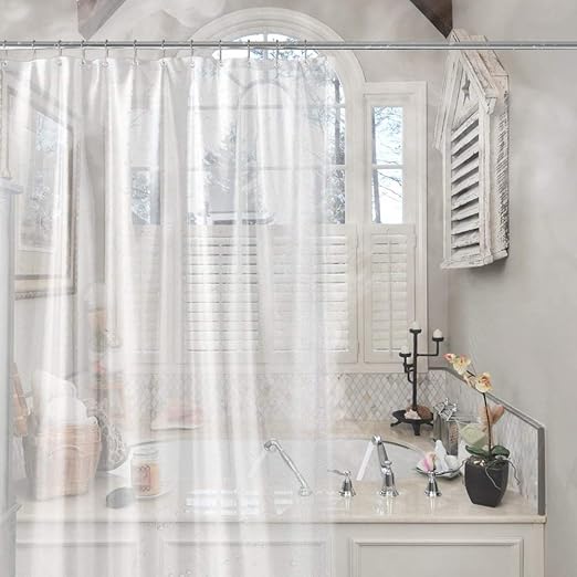 Amazon Com Amolife Waterproof Shower Curtain Liner Eco Friendly