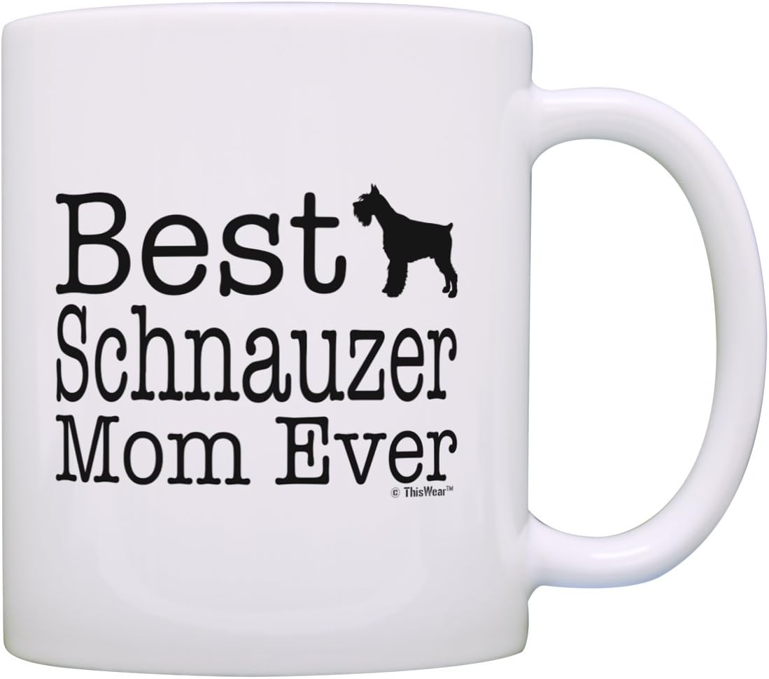 white schnauzer gifts