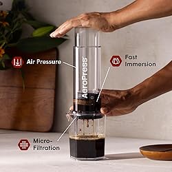 AeroPress Clear XL Coffee Press, All-in-One Large