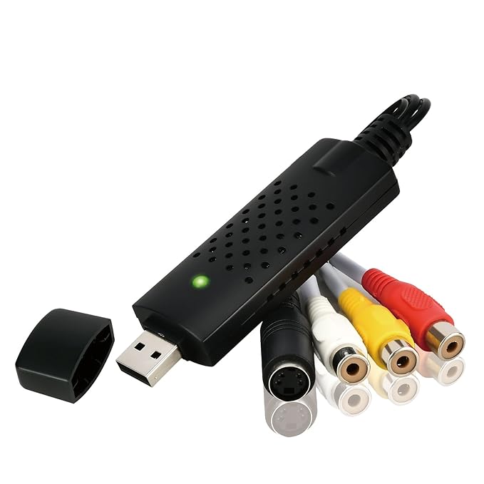 title=Rybozen USB 2.0 Audio/Video Converter Digitalizza e modifica video da qualsiasi