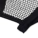YiZYiF Men's Open Butt Jockstrap Briefs Mesh Fishnet Underwear Black Medium