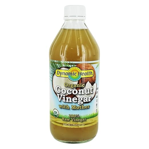 Coconut Vinegar w/Mother Certified Organic Dynamic Health