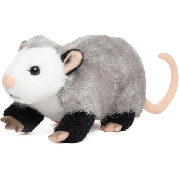LEVLO Possum Kosmetiktasche – Mit „Possums Are Awesome“-Aufdruck | 23x17 Cm, Baumwoll-Leinen | Geschenk Für Possum-Fans & Tierliebhaber