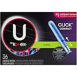 Amazon Com U By Kotex Security Tampons Super Absorbency Unscented 96 Count 6 Packs Of 16 Packaging May Vary Health Household