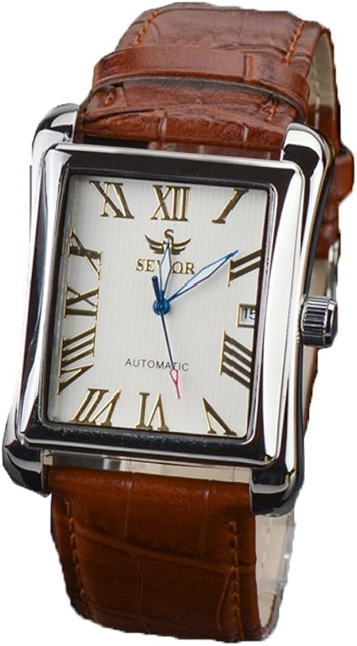 Montre bracelet cuir homme luxe Clearance