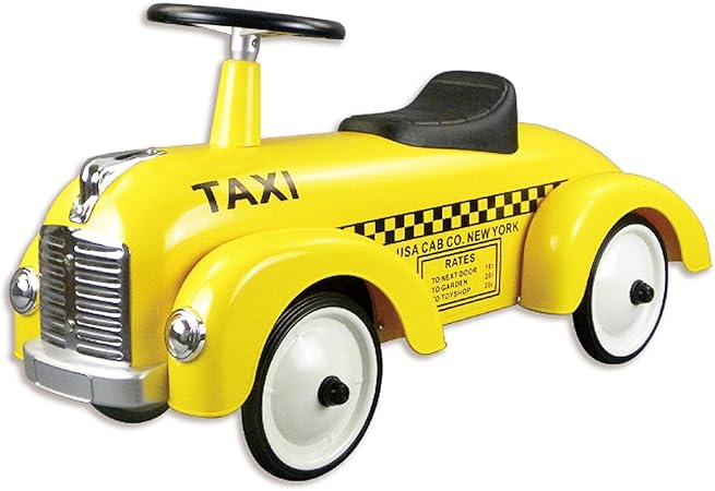 Amazon 乗用玩具 Artaburg アルタバーグ スピードスター Speedstar スチール玩具 足けり乗用 乗用玩具 押し車 1 イエローキャブ Tx 乗用玩具 おもちゃ