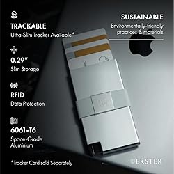 Ekster Aluminum Cardholder Wallet for Men | Metal