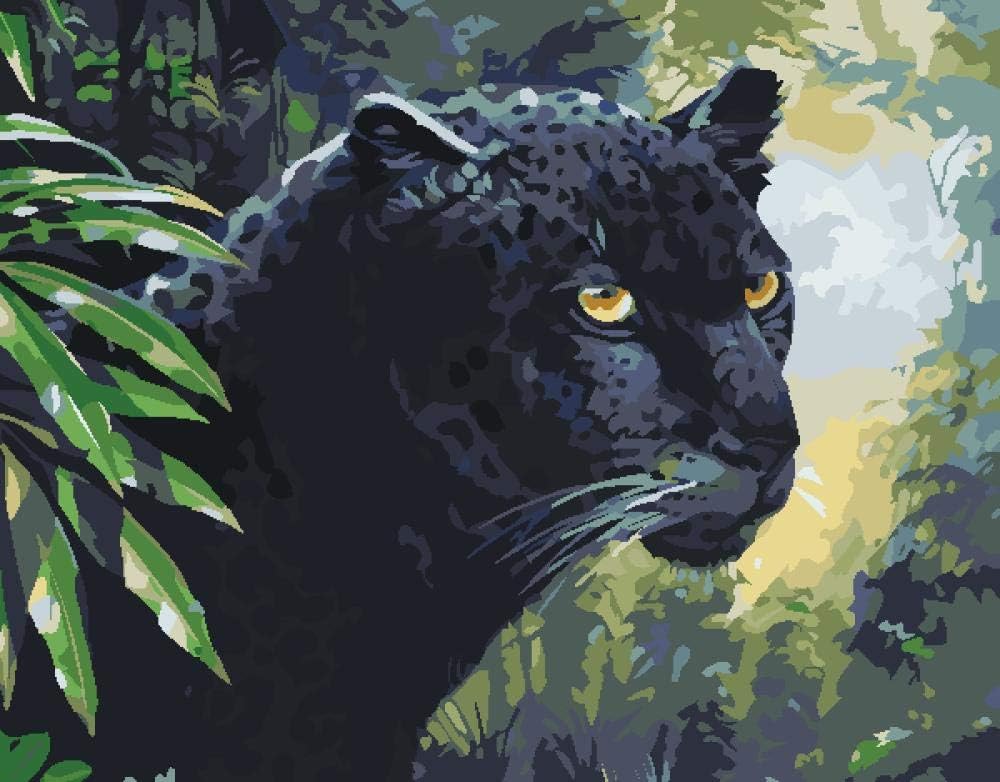 How To Draw A Black Panther Roaring