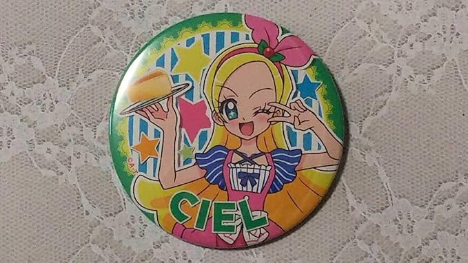 Amazon キラ星シエルプリキュアオールスターズローソンコラボデザイン缶バッジキュアパルフェキラキラ プリキュアアラモード バッジ ホビー