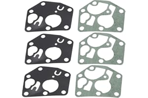 HZTYYIER Carburetor3x Carburetor Diaphragm for Briggs and Stratton, Briggs and Stratton Carburettor Diaphragm Gasket 795083 495770 Carburetors