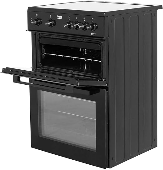 Beko KTC611K Freestanding Electric A Rated Cooker Black Amazon.co.uk