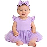 Magic Park 0-18M Infant Bodysuit Tutu Dress Baby Girl Romper Dress Toddler Solid Color Tulle Skirt Baptism Holidays Outfits
