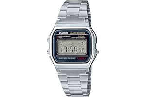 Casio Men's A158W-1 Classic Watch Black