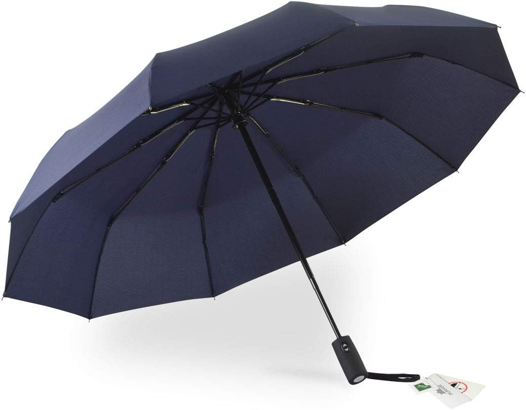 Purase Windproof Travel Compact Umbrella Auto Open and