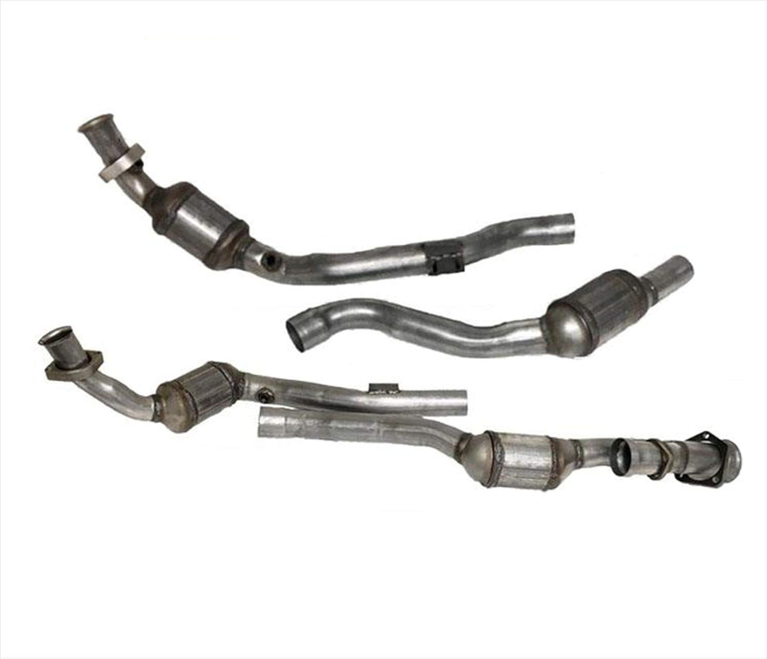 Left & Right Pipe & Catalytic Converters for MercedesBenz