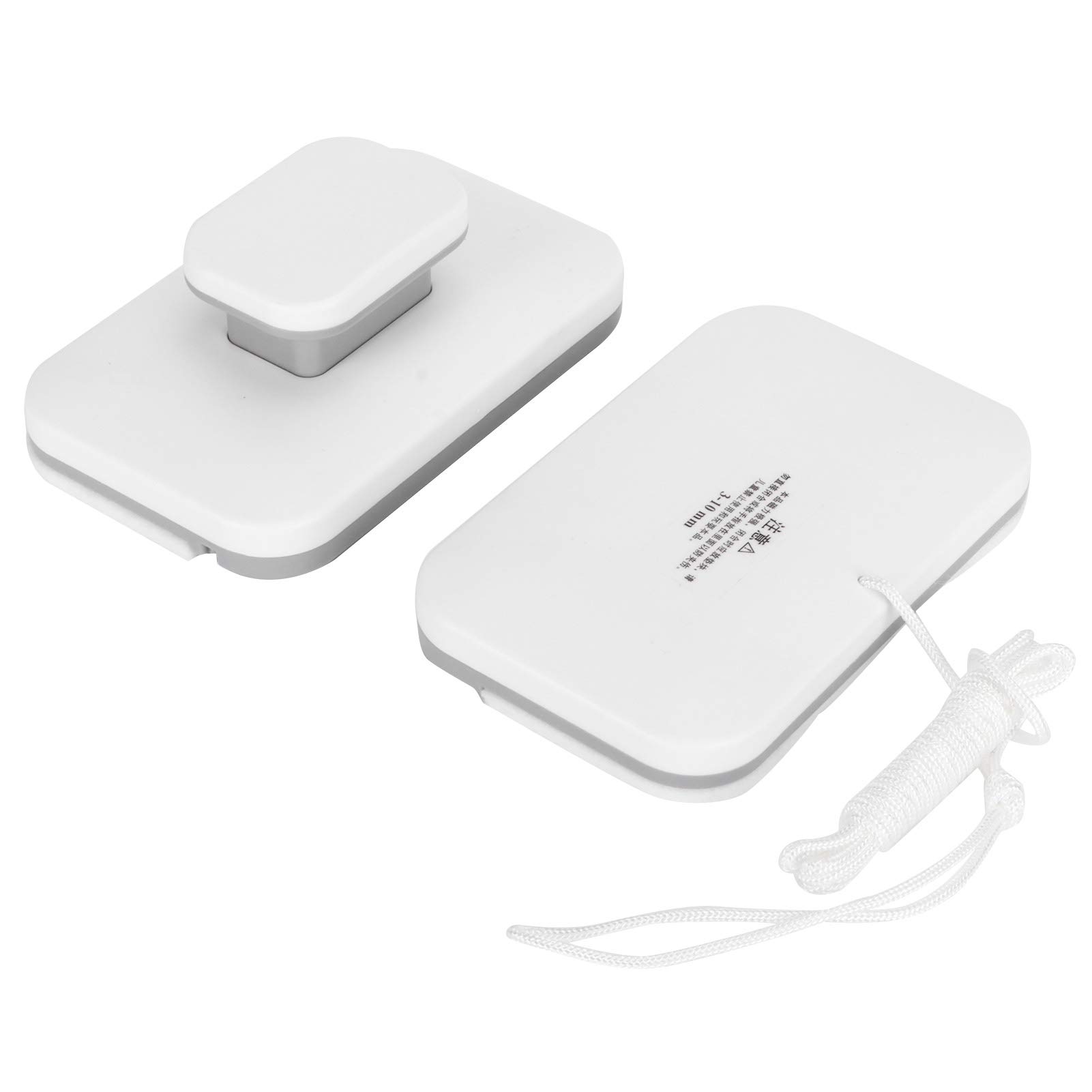 Nikou Magnetic Window Wiper, Magnetic Window Cleaner Adjustable Double‑Side Glass Cleaning Accessory for Single Glazing for Homes, Cars, Shower Screens