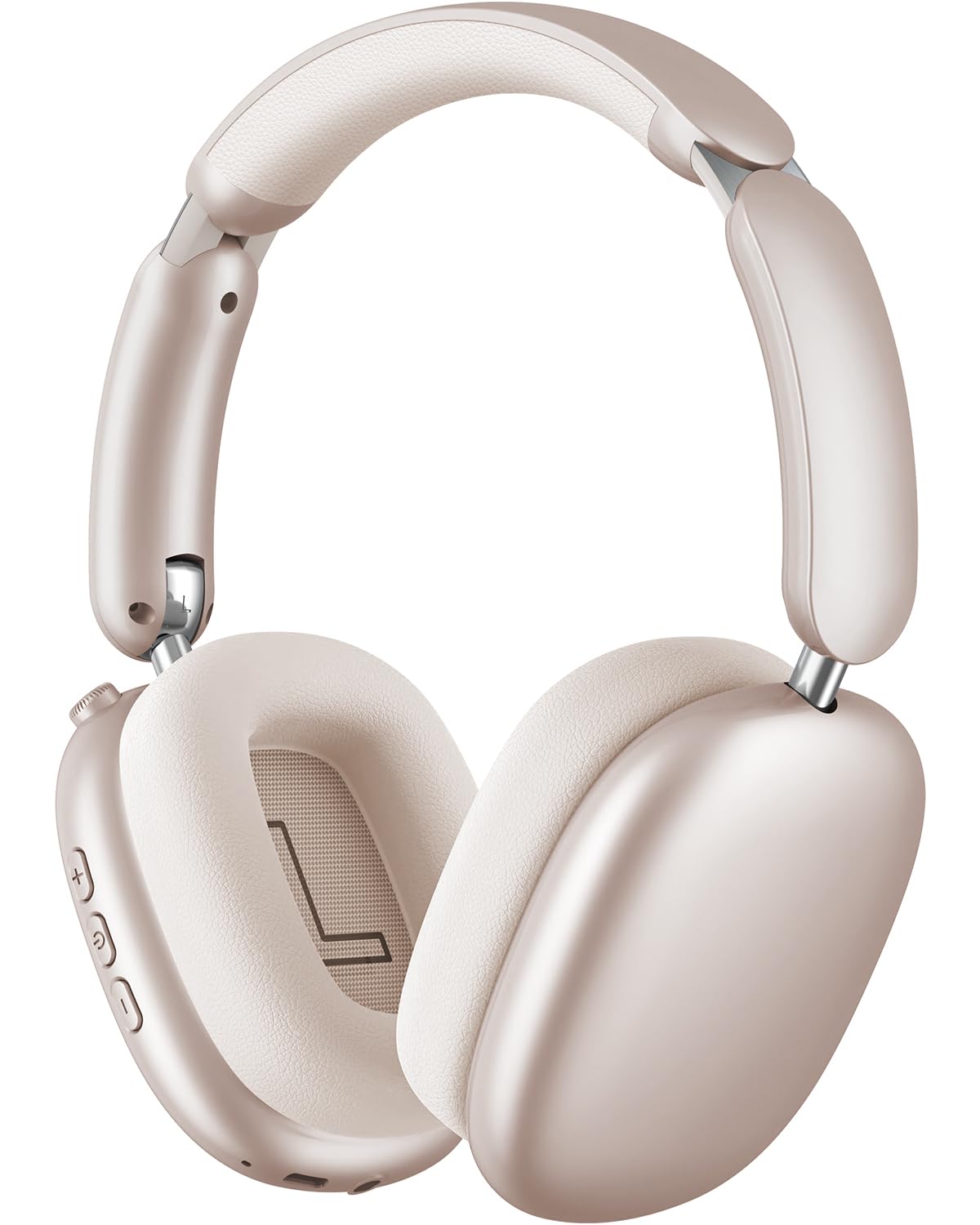 Photo 1 of Wentronic Y02 Active Noise Cancelling Headphones,60H Battery,5 EQ Music Modes,Hi-Res Audio,Deep Bass,Foldable Wireless Over Ear Bluetooth 5.4 Headset,Breathable Leather Earpads (Starlight)