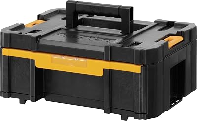 DEWALT T-Stak III DWST1-70705 Tool Storage Box with Drawer Yellow Black