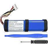 9000mAh Replacement Battery Compatible for JBL Xtreme 2 Xtreme 3 Waterproof Bluetooth Speaker (Part No: GSP-2S2P-XT3A) 2025 Upgrade High Capacity 7.4V Battery with Repair Tools(Not for JBL Xtreme 1)