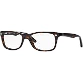 Ray-Ban unisex-adult Rx5228 Square Prescription Eyeglass Frames