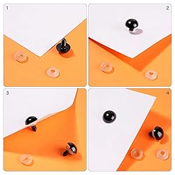 Vanblue 260pcs 18mm Safety Eyes for Amigurumi with