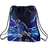Messi Lifestyle Drawstring Bag, Side Pocket & Comfortable Straps