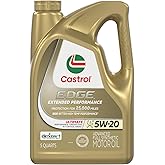 Castrol Edge Extended Performance 5W-20 Advanced Full Synthetic Motor Oil 5 Quart
