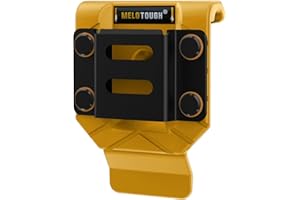 MELOTOUGH Drill Belt Clip,Drill Holder for Tool Belt,Measuring Tape Holder for Impact Driver,Tape Measure
